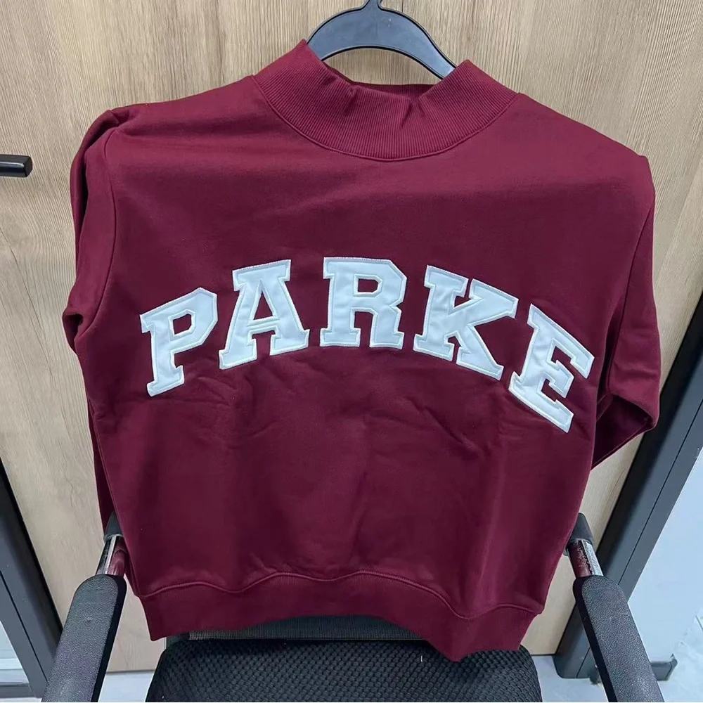 Parke Burgundy Sweatshirt for Women - Picture 1 of 5